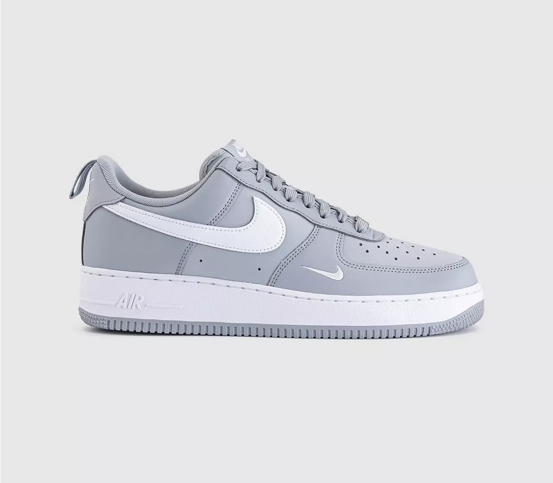 Nike Air Force 1 Low - White, Wolf Gray
